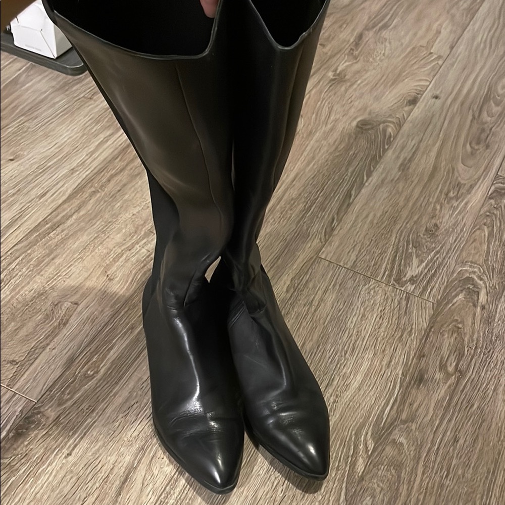 Nine West Elegant Black Women's Knee-High Boots